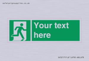 Custom Safe condition: Emergency exit (right hand)